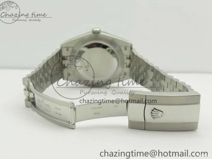 Edition ARF Dial 41 DateJust Silver Best Steel 904L Bracelet 1:1 126334 A2824 on Jubilee 0326